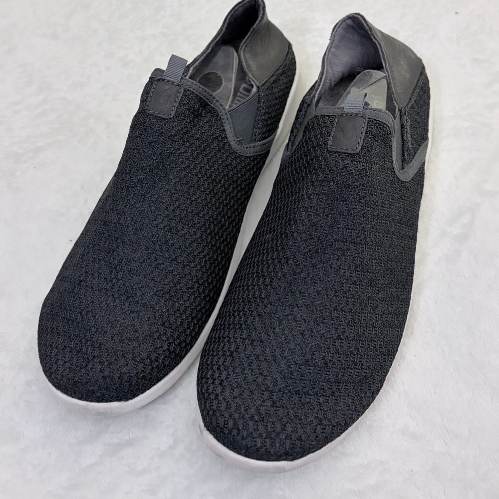 Olukai ALAPA Men's Gray Slip-On Shoes‎ Sz 11.5